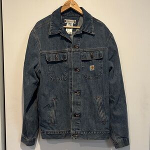 Carhartt Jean coat with pockets size Large